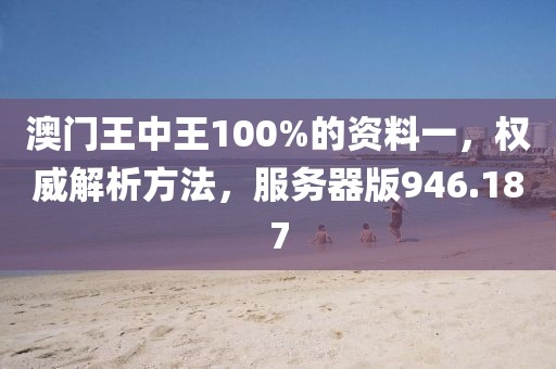 澳门王中王100%的资料一，权威解析方法，服务器版946.187