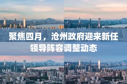 聚焦四月，沧州政府迎来新任领导阵容调整动态