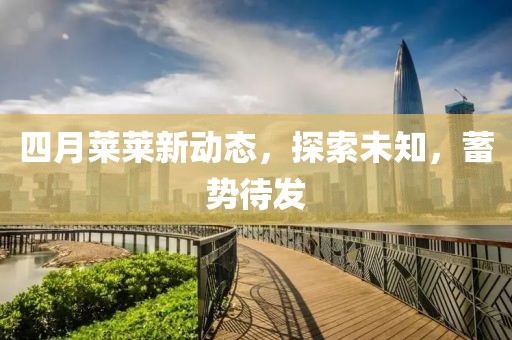 四月莱莱新动态，探索未知，蓄势待发