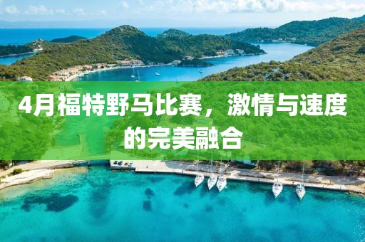 4月福特野马比赛，激情与速度的完美融合