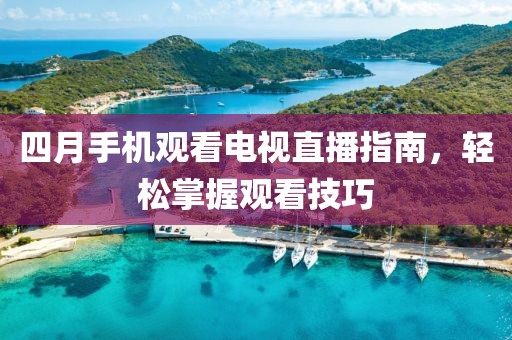 四月手机观看电视直播指南，轻松掌握观看技巧