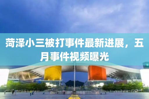 菏泽小三被打事件最新进展，五月事件视频曝光
