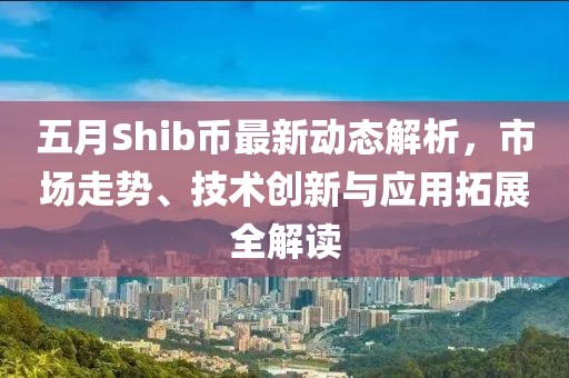 五月Shib币最新动态解析，市场走势、技术创新与应用拓展全解读