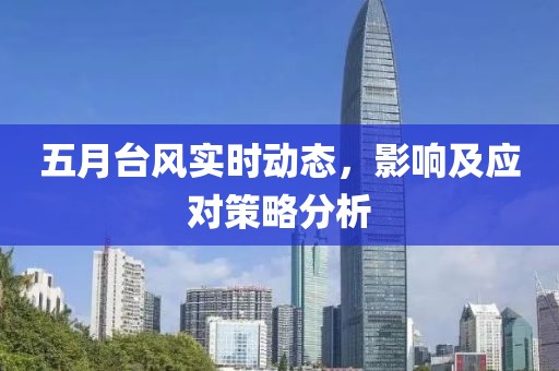 五月台风实时动态，影响及应对策略分析
