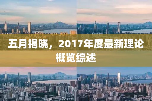 五月揭晓，2017年度最新理论概览综述