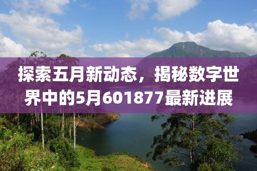 探索五月新动态，揭秘数字世界中的5月601877最新进展