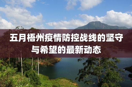 五月梧州疫情防控战线的坚守与希望的最新动态