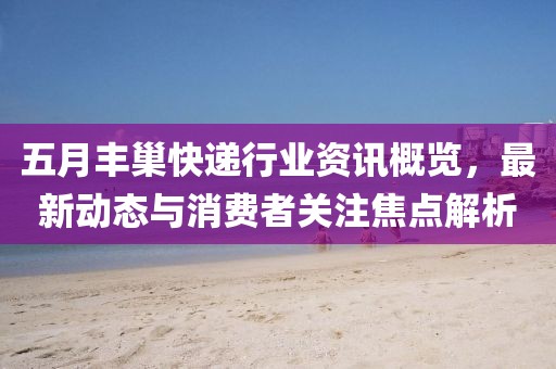 五月丰巢快递行业资讯概览，最新动态与消费者关注焦点解析