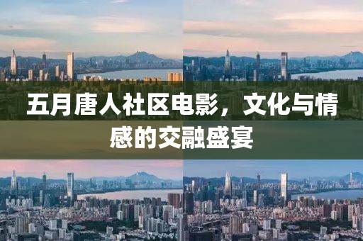 五月唐人社区电影，文化与情感的交融盛宴