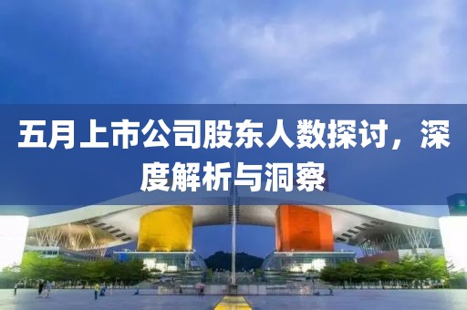 五月上市公司股东人数探讨，深度解析与洞察