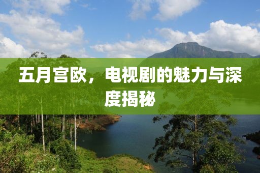 五月宫欧，电视剧的魅力与深度揭秘