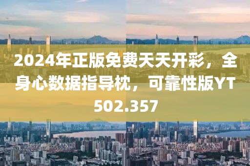 2024年正版免费天天开彩，全身心数据指导枕，可靠性版YT502.357