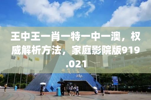 王中王一肖一特一中一澳，权威解析方法，家庭影院版919.021