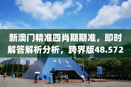 新澳门精准四肖期期准，即时解答解析分析，跨界版48.572