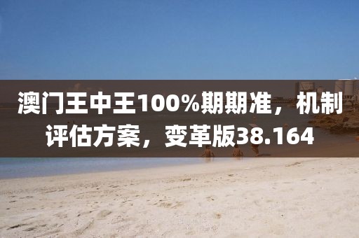 澳门王中王100%期期准，机制评估方案，变革版38.164