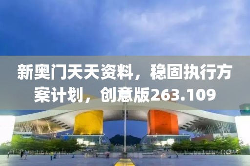 新奥门天天资料，稳固执行方案计划，创意版263.109