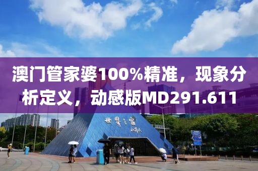 澳门管家婆100%精准，现象分析定义，动感版MD291.611