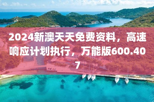 2024新澳天天免费资料，高速响应计划执行，万能版600.407