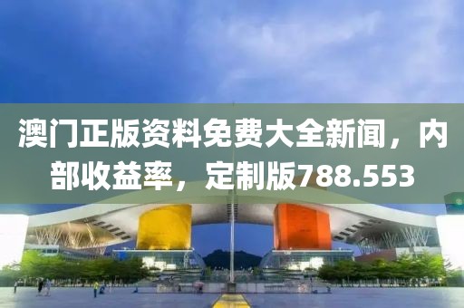 澳门正版资料免费大全新闻，内部收益率，定制版788.553