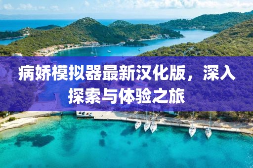病娇模拟器最新汉化版，深入探索与体验之旅