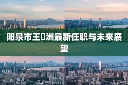 阳泉市王湜洲最新任职与未来展望