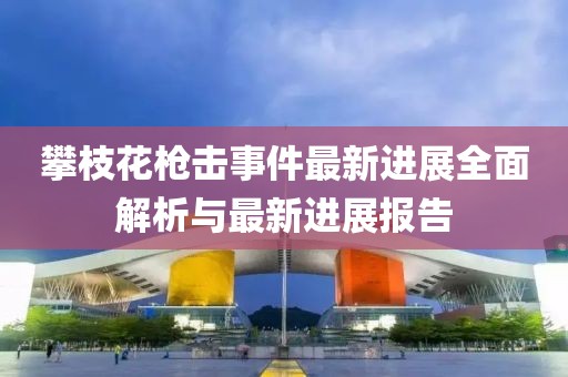 攀枝花枪击事件最新进展全面解析与最新进展报告