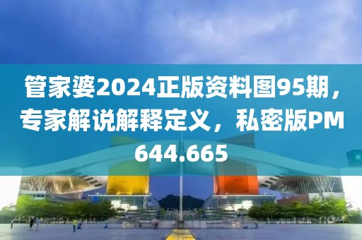管家婆2024正版资料图95期，专家解说解释定义，私密版PM644.665