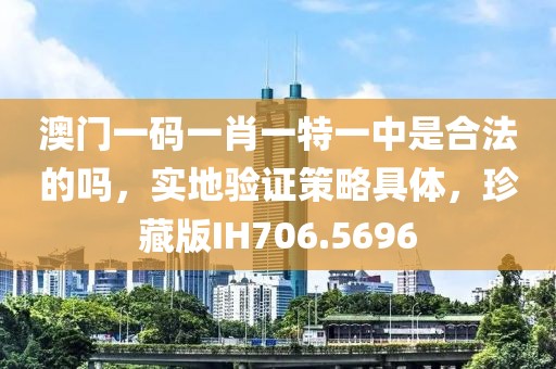澳门一码一肖一特一中是合法的吗，实地验证策略具体，珍藏版IH706.5696