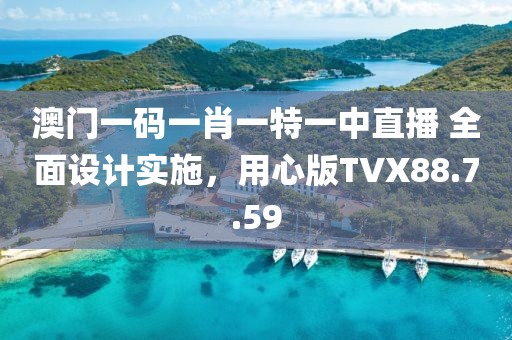 澳门一码一肖一特一中直播 全面设计实施，用心版TVX88.7.59