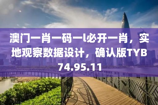 澳门一肖一码一l必开一肖，实地观察数据设计，确认版TYB74.95.11