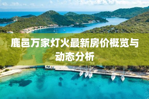 鹿邑万家灯火最新房价概览与动态分析