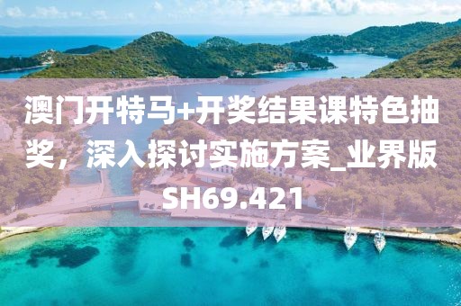 澳门开特马+开奖结果课特色抽奖，深入探讨实施方案_业界版SH69.421
