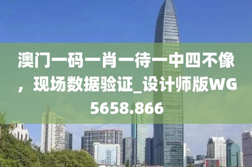 澳门一码一肖一待一中四不像，现场数据验证_设计师版WG5658.866