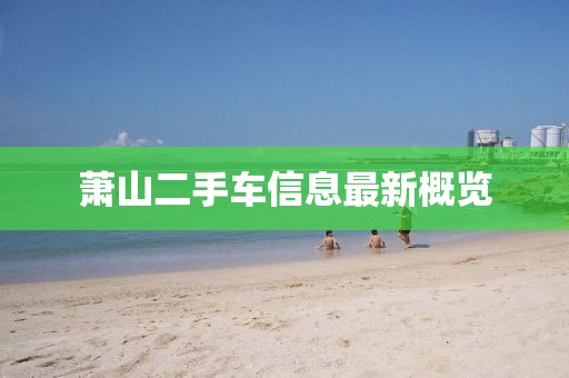 萧山二手车信息最新概览