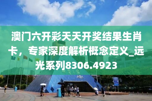 澳门六开彩天天开奖结果生肖卡，专家深度解析概念定义_远光系列8306.4923