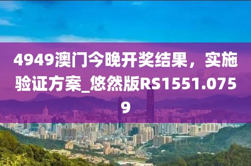 4949澳门今晚开奖结果，实施验证方案_悠然版RS1551.0759
