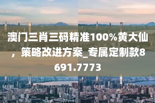 澳门三肖三码精准100%黄大仙，策略改进方案_专属定制款8691.7773