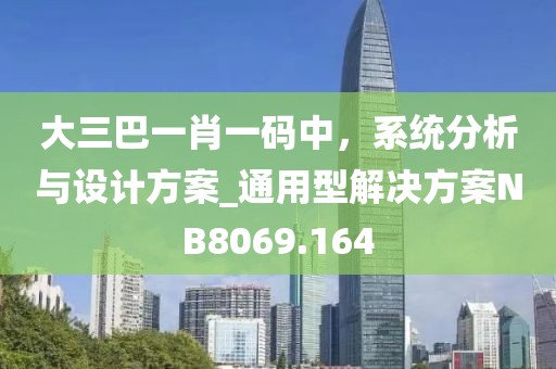 大三巴一肖一码中，系统分析与设计方案_通用型解决方案NB8069.164