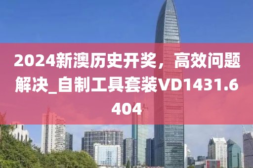 2024新澳历史开奖，高效问题解决_自制工具套装VD1431.6404