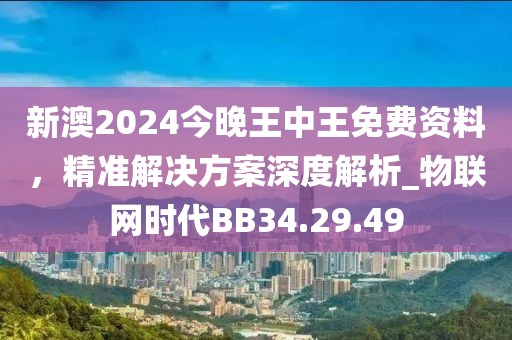 新澳2024今晚王中王免费资料，精准解决方案深度解析_物联网时代BB34.29.49