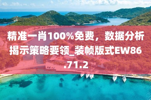 精准一肖100%免费，数据分析揭示策略要领_装帧版式EW86.71.2