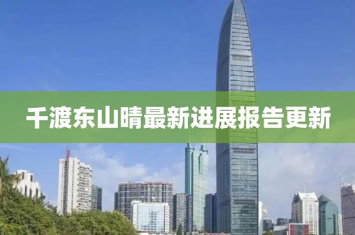 千渡东山晴最新进展报告更新