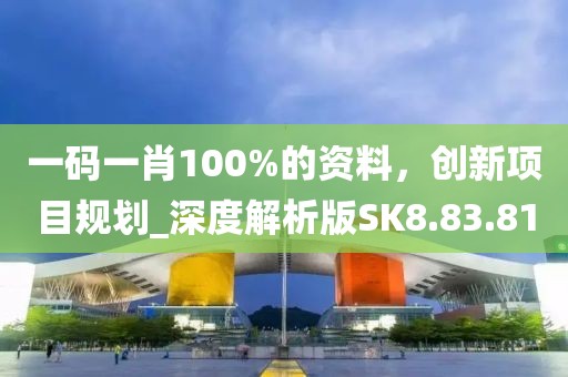 一码一肖100%的资料，创新项目规划_深度解析版SK8.83.81