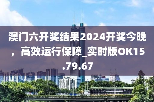 澳门六开奖结果2024开奖今晚，高效运行保障_实时版OK15.79.67