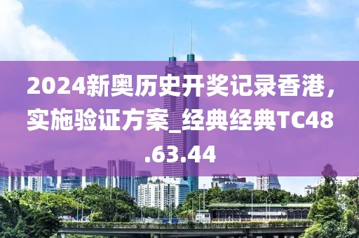 2024新奥历史开奖记录香港，实施验证方案_经典经典TC48.63.44
