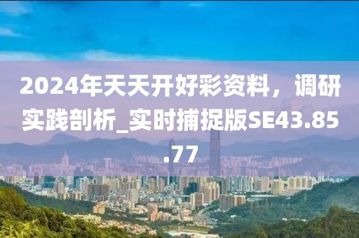 2024年天天开好彩资料，调研实践剖析_实时捕捉版SE43.85.77