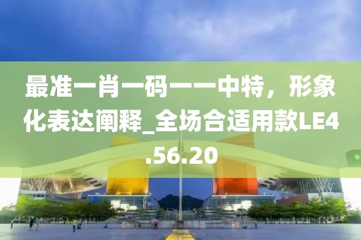 最准一肖一码一一中特，形象化表达阐释_全场合适用款LE4.56.20