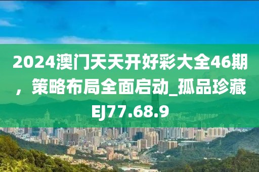 2024澳门天天开好彩大全46期，策略布局全面启动_孤品珍藏EJ77.68.9
